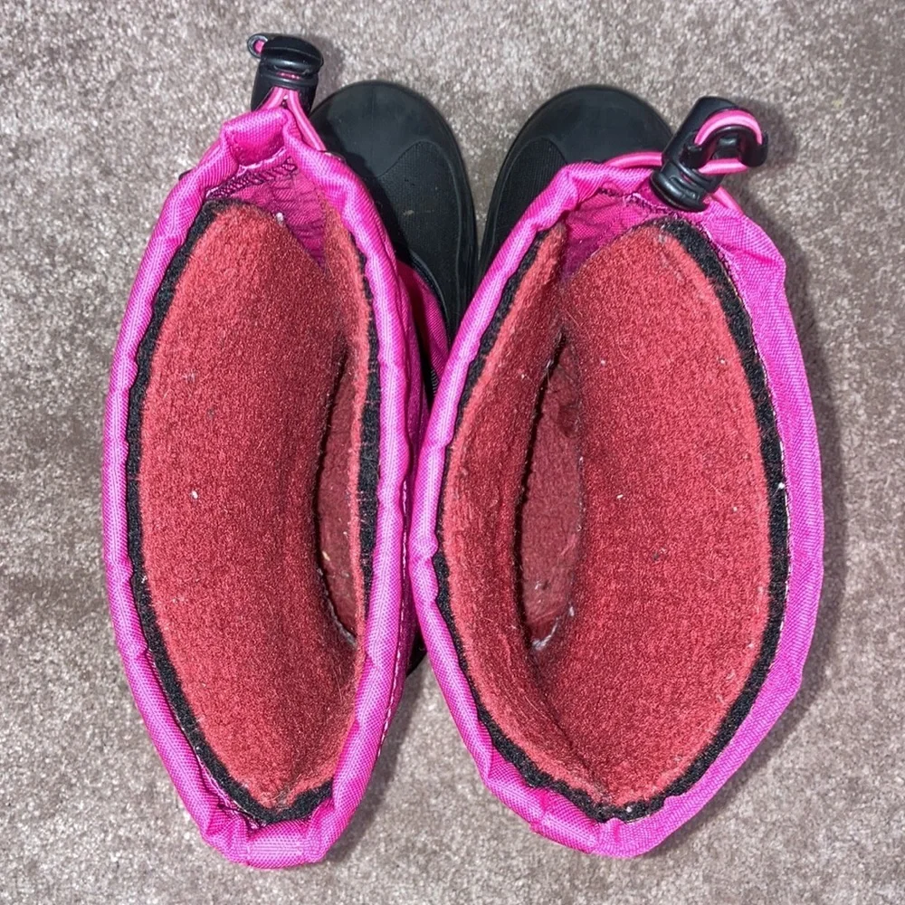 Kamik size 6 pink snow boots - Picture 6 of 8